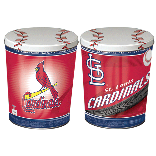 St. Louis Cardinals Gift Tin 3.5G – Legends Popcorn